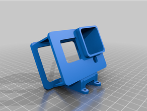 impulserc apéndice gopro héroe 9 montar 3d print model - Mito3D