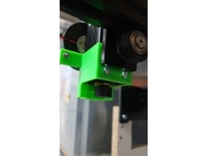 neje master 2 20w air assist airassist fan mount laser lasercut cutter engraver 3d print model - Mito3D