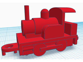 Thomas accordé mini Dame miniature copains train 3d print model - Mito3D