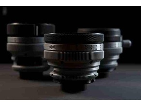 vintage lens rehousing canon fd 35mm f2 ssc homage 'k35 cine prime' 3d print model - Mito3D