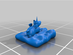 unicorn model 3d print model - Mito3D