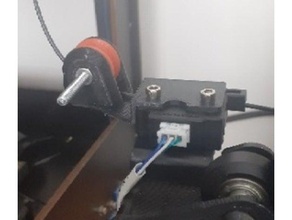 xvico x3 Pro filamento sensor guía rail 3d print model - Mito3D