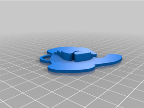 crips sign keychain 3d print model - Mito3D