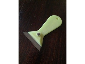 3d printer scraper utility blade knife 3d print model - Mito3D