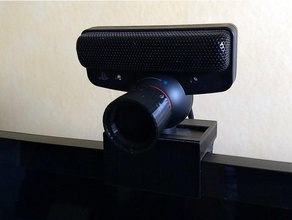 ps3 eye binmek form Philips itme 436m6 kamera monitör ps3eye göz 3d print model - Mito3D