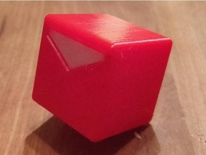 beat saber cube & inlay 3d print model - Mito3D