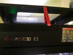 raise3d e2 coperchio TZE pla supporto titolare stuzzicadenti 3d print model - Mito3D