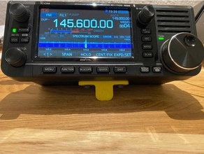 stand ic 705 ham radio 3d print model - Mito3D