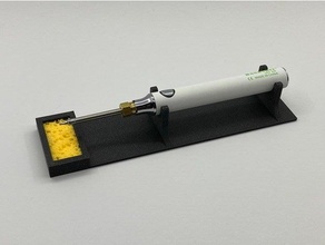holder handskit 8 watt usb soldering iron solder station sponge 3d print model - Mito3D