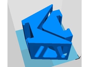 90 degree clamp big projects 3d print model - Mito3D