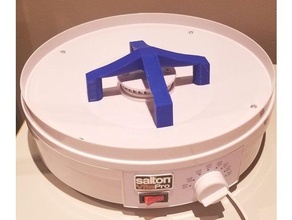 iplik kurutma makinesi biriktirmek Kulp destek Salton 3d print model - Mito3D