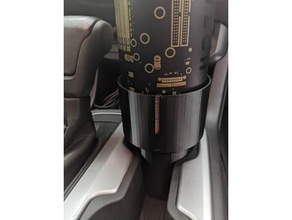 ltt insulated water bottle 40oz cup holder adapter linus tech tips 3d print model - Mito3D