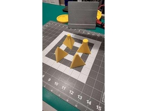 painter's pyramid 3d print model - Mito3D