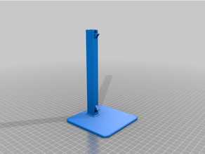 mouse flag pole rat training 3d print model - Mito3D