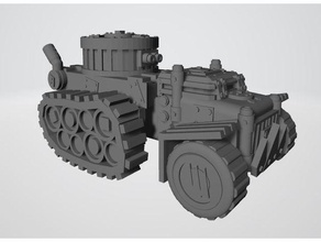 war track - orks wargaming warhammer 40k 3d print model - Mito3D