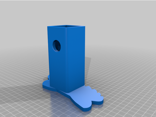 cubre enganchar zorro 3D print model - Mito3D
