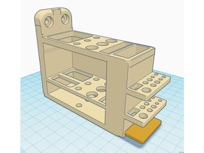 Ferramentas caixa 2040 extrusão monte blv mgn cubo mod suporte 3d print model - Mito3D