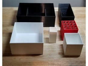modulare cassetto organizzatore 3d print model - Mito3D