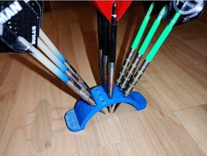 dart holder 9 sets darts stand 3d print model - Mito3D