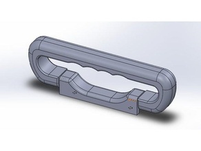 luggage handle 3d print model - Mito3D