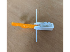 meanie morris rc push rod adapter coat hanger plane 3d print model - Mito3D