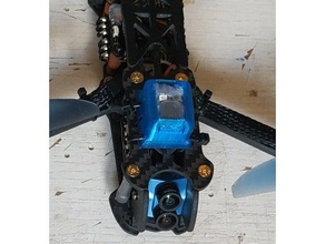 chanceux boîte bip Zip français attacher quad drone 3d print model - Mito3D