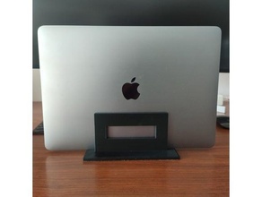 macbook 13 ordenador portátil estante soporte aire manzana cuaderno Pro 3d print model - Mito3D