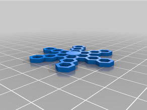 honeycomb extruder visualizer prusa i3 3d print model - Mito3D