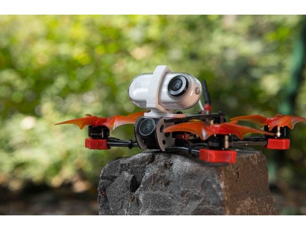 insta360go - strong mount tinyhawk freestyle 2 emax tinyhawk fpv fpv mount freestyle freestyle 2 insta360 insta360 insta360 mount insta360 tinyhawk insta360go insta360go mount mount tinyhawk tinyhawk freestyle tinyhawk freestyle 2 3D print model - Mito3D