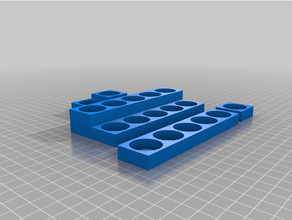 10ml bottle stand 3d print model - Mito3D