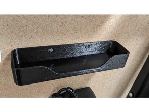 pegboard tool tray biltema clas ohlson hook mount shelf 3d print model - Mito3D