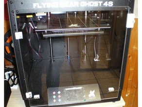 agrafe porte volant ours fantôme 4s 3d print model - Mito3D