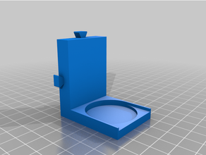 modüler kale boya Kulp destek minyatür minyatürler boyama model tencere reçine yazıcı raf sla masaüstü oyun 3d print model - Mito3D