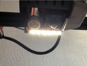 cr 10s pro LED monter cr10spro cr10s titulaire soutien 3d print model - Mito3D