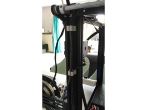ender 5 cable holder clip 3 3d print model - Mito3D