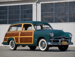 Ford özel istasyon vagon 1949 1946 1947 1948 1950 1951 1952 1953 40s 50s Amerika Amerikan araba Birleşik Devletleri 3d print model - Mito3D