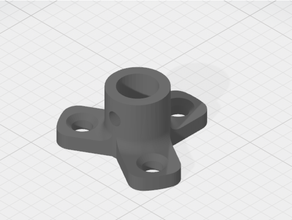 Cajado mesa 8 mm 3d print model - Mito3D