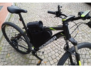 soporte bicicleta Bluetooth altavoz 3d print model - Mito3D