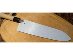 Gyuto saya şef koruma mutfak araç bıçak 3d print model - Mito3D
