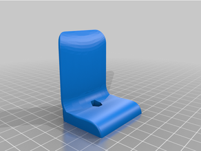 headphone wall stand 3d print model - Mito3D
