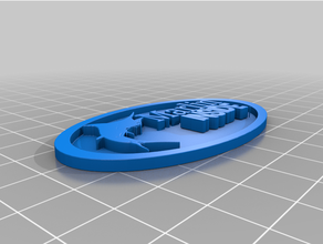 aguja símbolo 3d print model - Mito3D