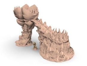 tyty tyran tyranid 40k starship trooper notable small terrain remix 18 28mm 35mm warhammer epic40k miniature scenery scatter tabletop gaming tyranids tyrant wargame wargaming warhammer40k wh40k 3d print model - Mito3D