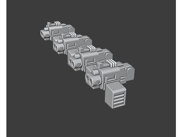 scala grigi uomo braccia arny tempesta Armi 3D print model - Mito3D