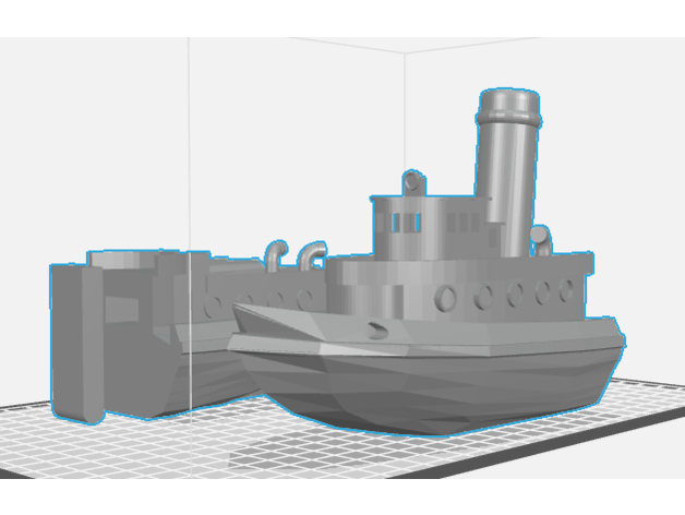 ocean tugboat boat miniature tug 3D print model - Mito3D