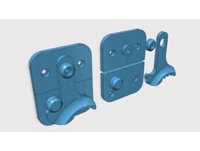 petto serratura traba cofre ostacoli 3d print model - Mito3D