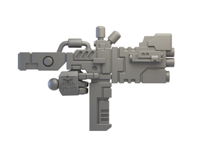 espaço comunista carto classe plasma arma 40k mech mecha tau warhammer40k 3d print model - Mito3D