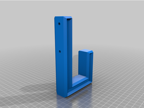 gel blaster wall mount 3d print model - Mito3D