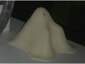 bougie chauffe plat topper fantôme Halloween 3d print model - Mito3D