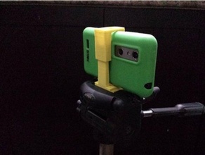 tripod cellphone holder camera phone 3d print model - Mito3D