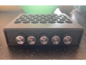 zk-tb21 amplifier case 3d print model - Mito3D